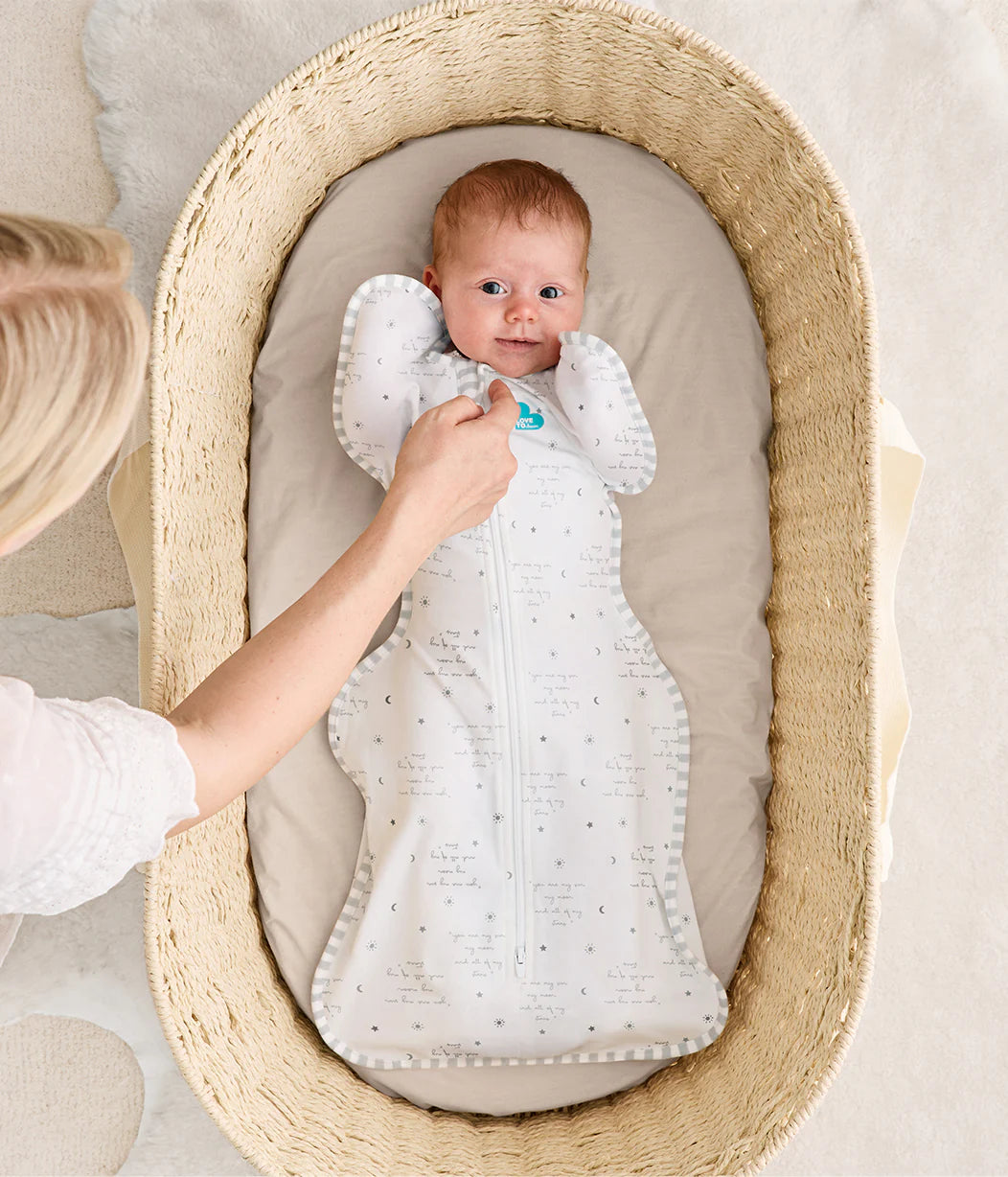 SWADDLE UP™ LITE 0.2Tog - You Are My White