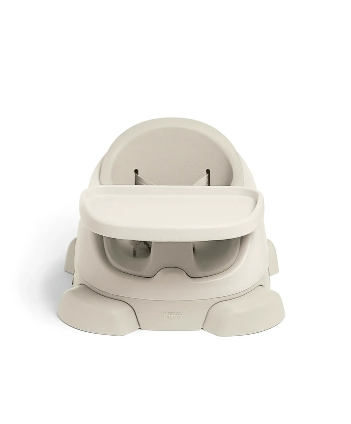 Mamas & Papas Bug 3-in-1 Floor & Booster Seat with Activity Tray - Clay
