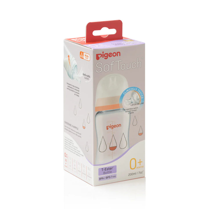 PIGEON SOFTOUCH III BOTTLE T-ESTER 200ML DEWDROP