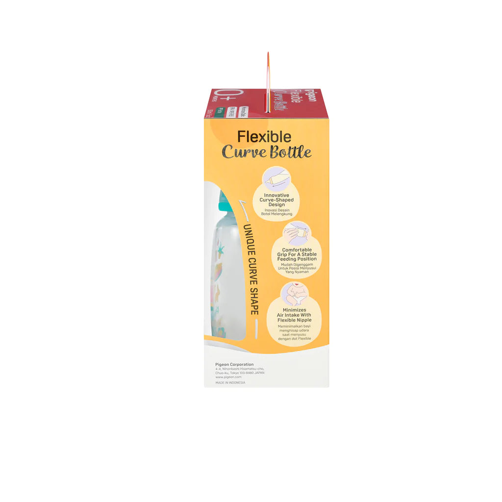 PIGEON FLEXIBLE CURVE BOTTLE PP HOME 150ML