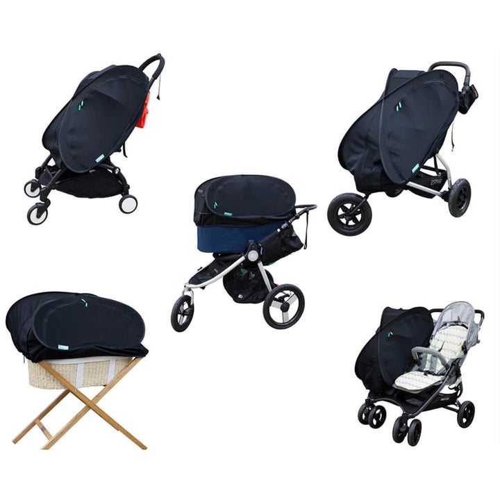 CoziGO Sleep Easy Sun Cover Black
