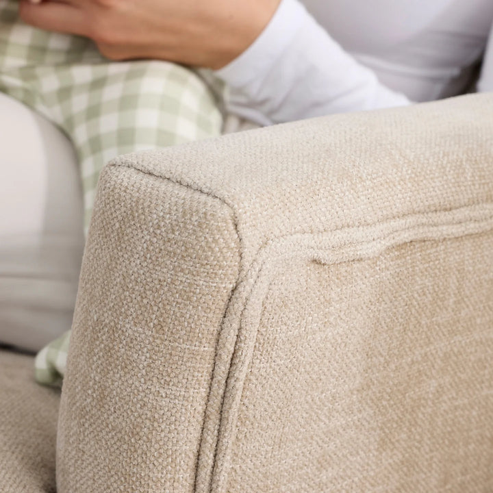 Il Tutto Chelsea Electric Recliner Glider Chair with USB Latté