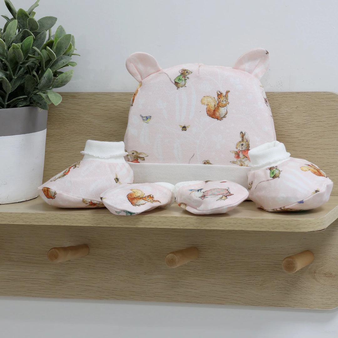 Bubba Blue Flopsy Mopsy & Cottontail 3pcs Layette Set