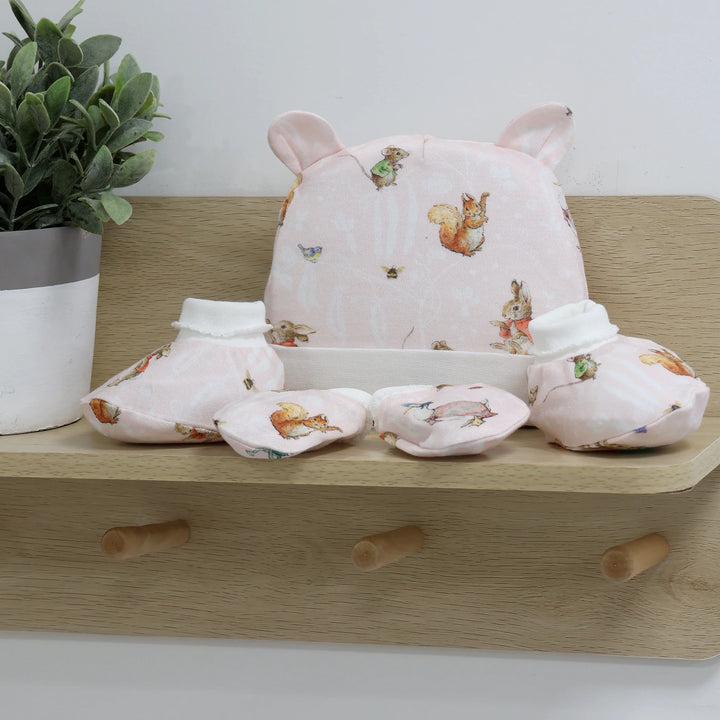 Bubba Blue Flopsy Mopsy & Cottontail 3pcs Layette Set