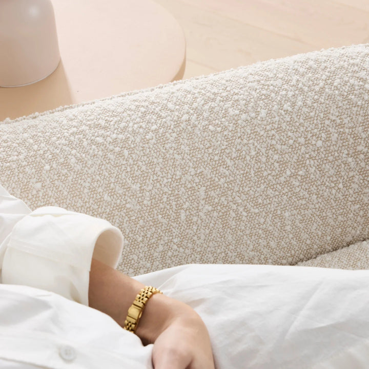 Il Tutto Louie Electric Recliner Glider Nursery Chair in Vanilla Bouclé