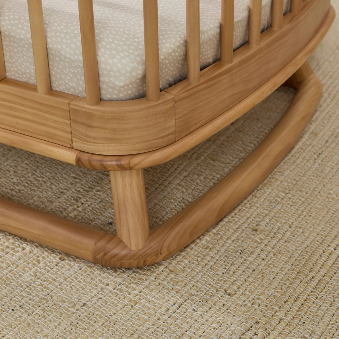 iL Tutto Luca Sustainable Timber Cot in Natural
