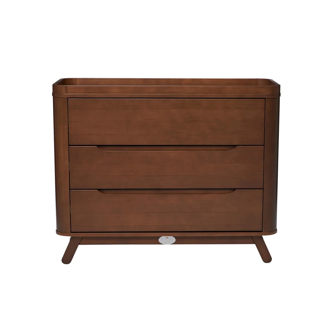 iL Tutto Ollie Cot + Theo Chest + Mattress - in Walnut