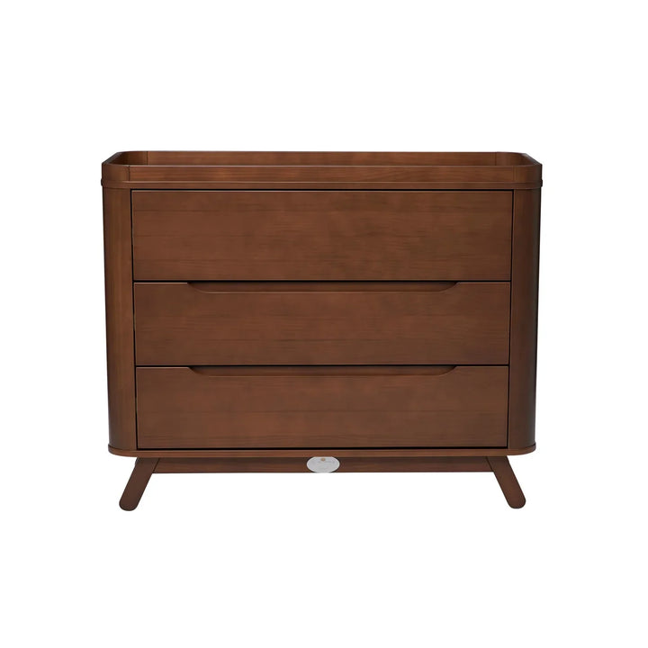 iL Tutto Ollie Cot + Theo Chest + Mattress - in Walnut
