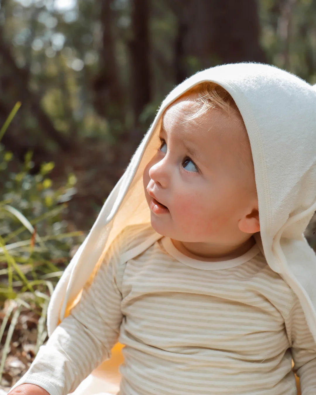 Fibre For Good Organic Baby Hooded Bath Towel