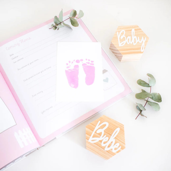 BABYink Ink-less Frame Kit - Pretty Pink