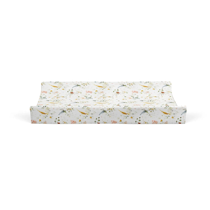 Bubba Blue Peonies Bamboo 2pk Waterproof Change Mat Covers