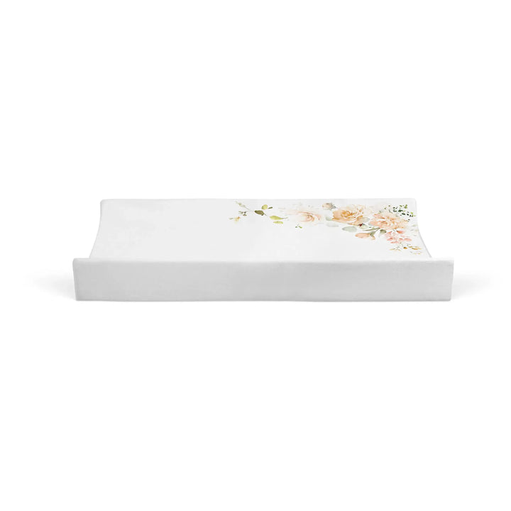 Bubba Blue Peonies Bamboo 2pk Waterproof Change Mat Covers