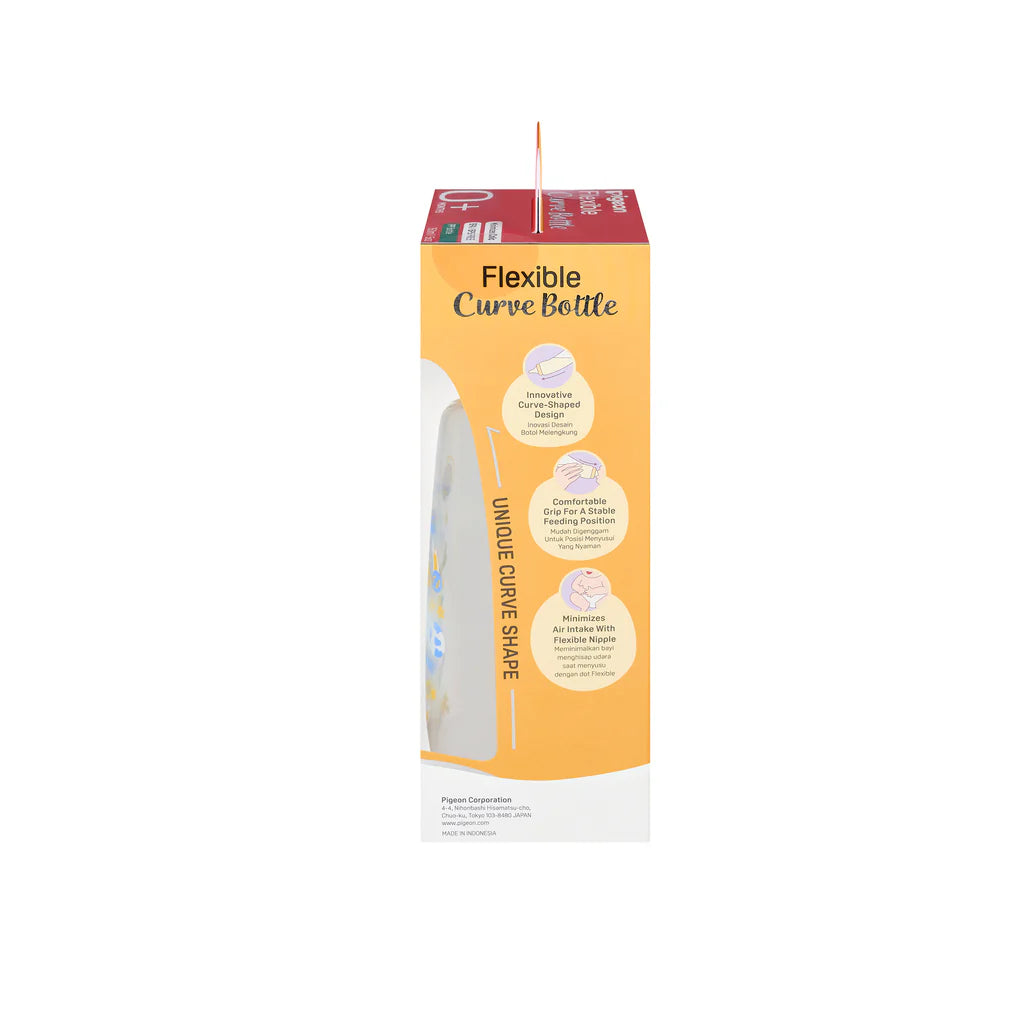 PIGEON FLEXIBLE CURVE BOTTLE PP SPACE 250ML