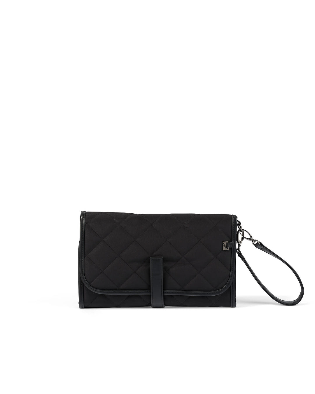 OiOi Change Mat Clutch - Black Quilt