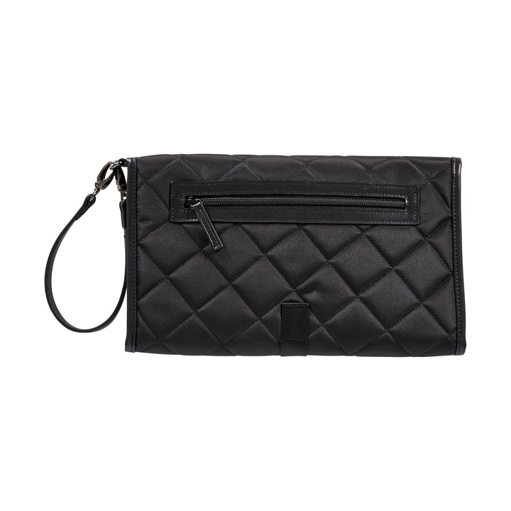 OiOi Change Mat Clutch - Black Quilt