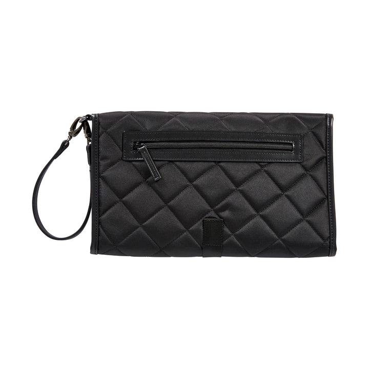 OiOi Change Mat Clutch - Black Quilt