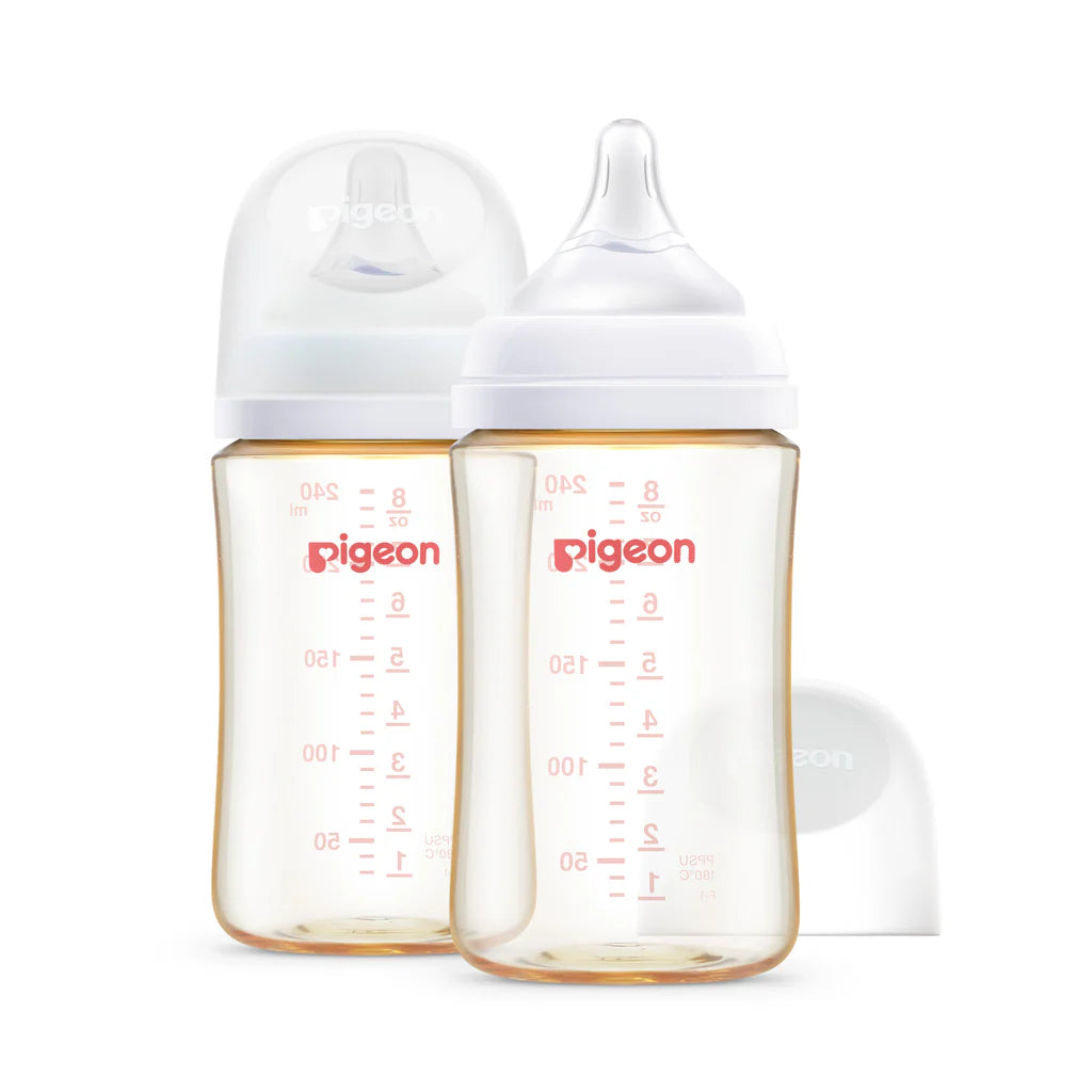 PIGEON SOFTOUCH BPP BOTTLE PPSU TWIN PACK 240ML