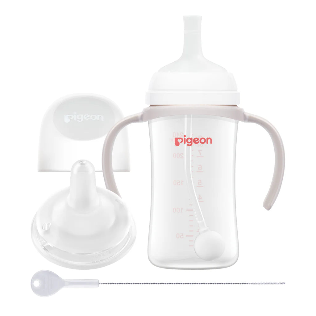 Pigeon SOFTOUCH STEP-UP STRAW BOTTLE SET