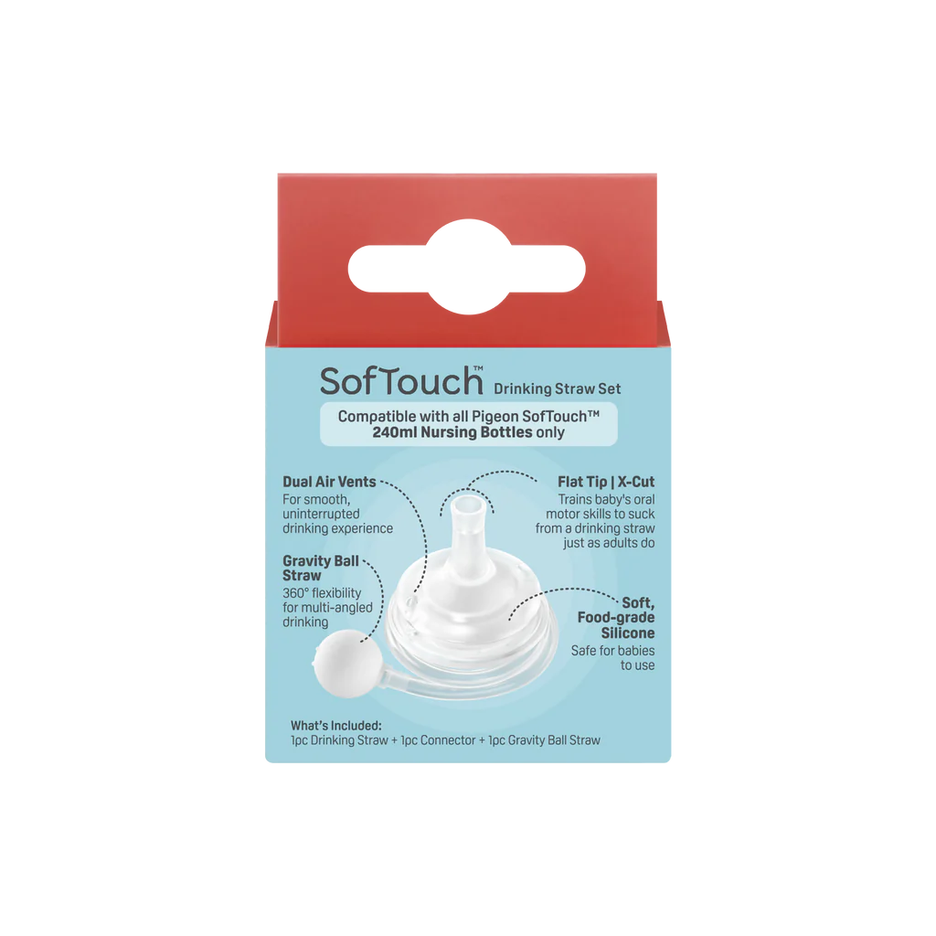 Pigeon SOFTOUCH TRAINING STRAW SET