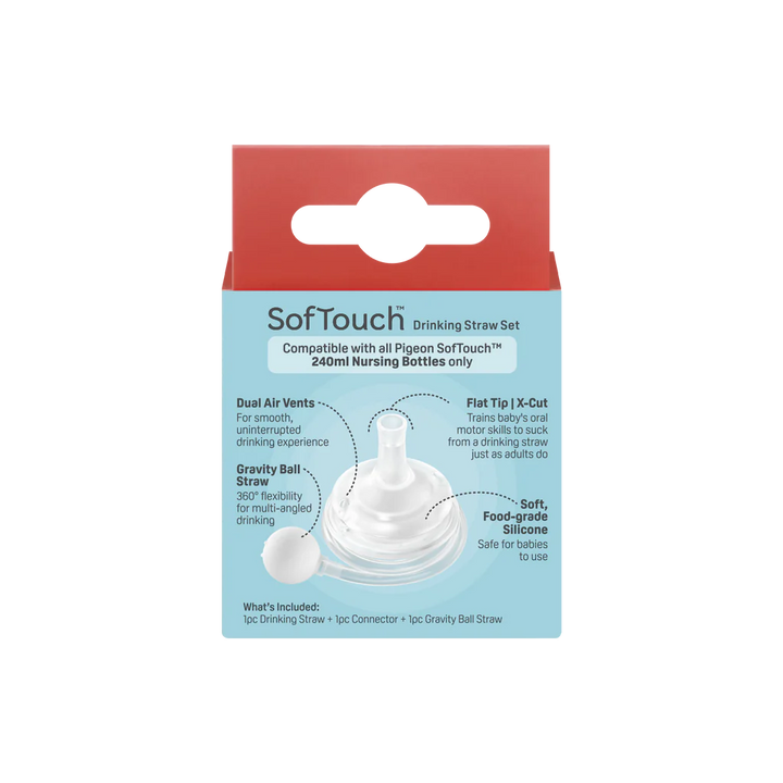 Pigeon SOFTOUCH TRAINING STRAW SET