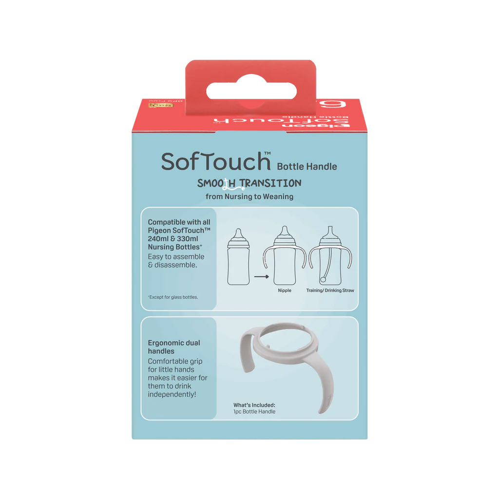 Pigeon SOFTOUCH BPP STEP UP BOTTLE HANDLE (EN)