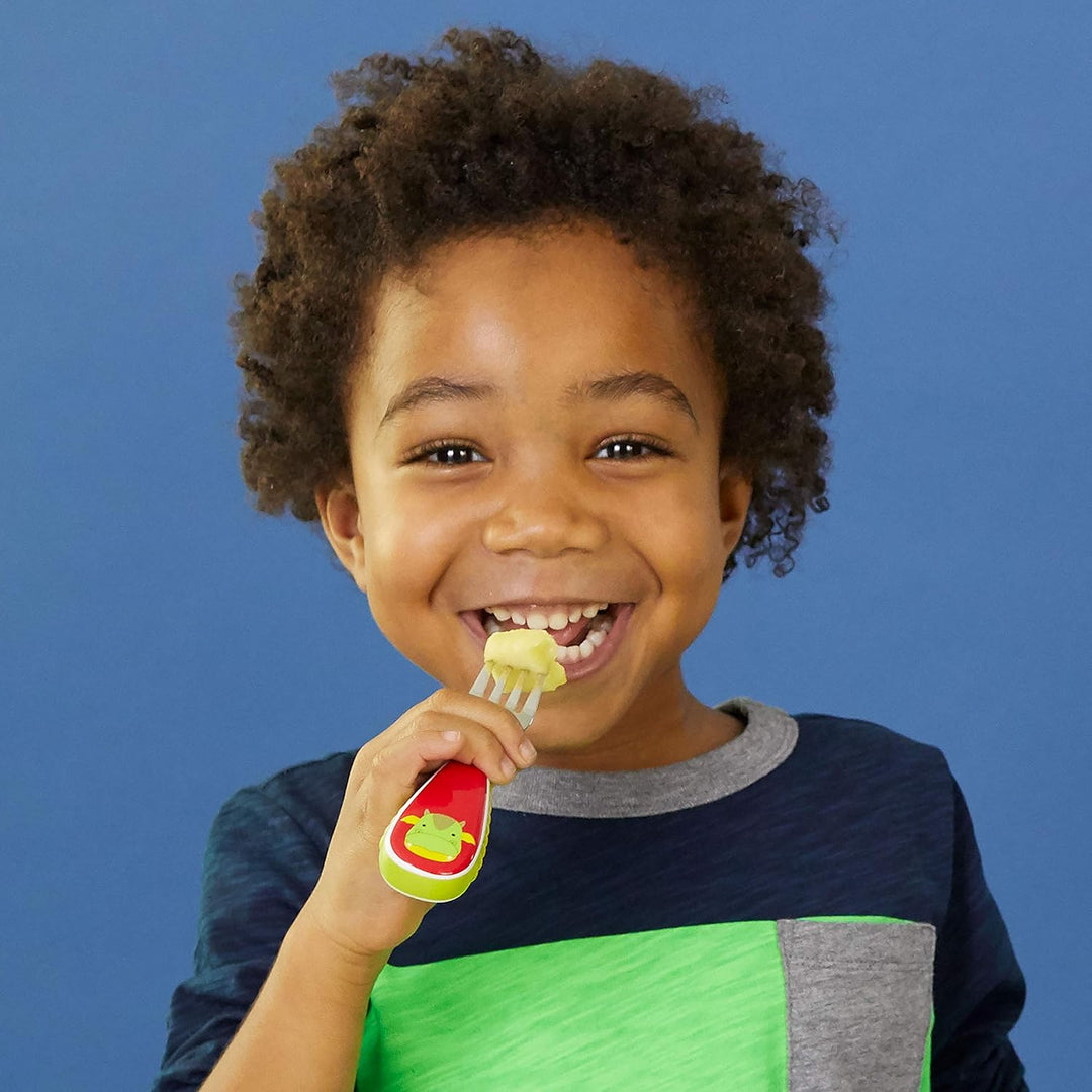 Skip Hop Zoo Utensils Fork & Spoon - Dragon