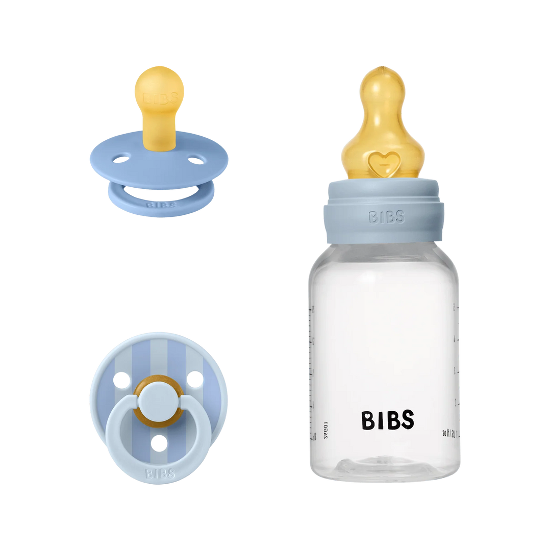 BIBS Gift Set, Baby Sprinkle - Baby Blue