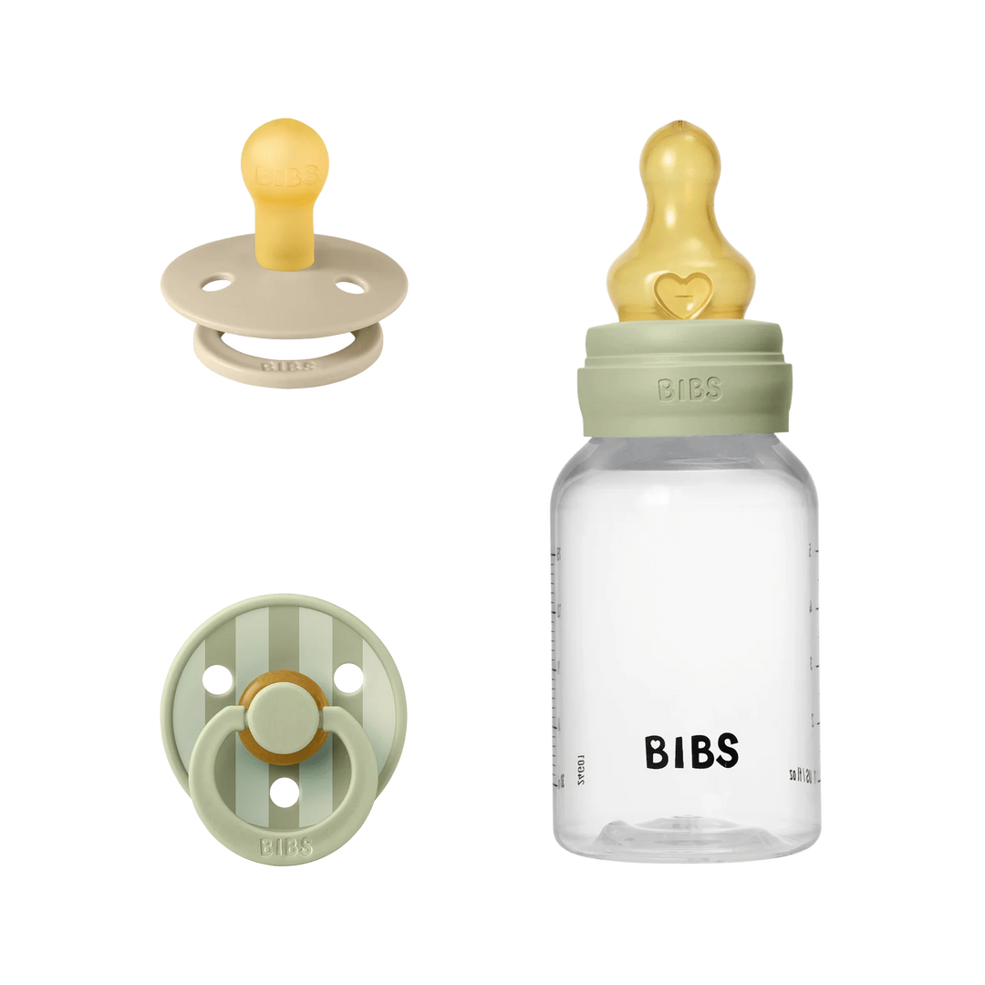 BIBS Gift Set, Baby Sprinkle - Sage
