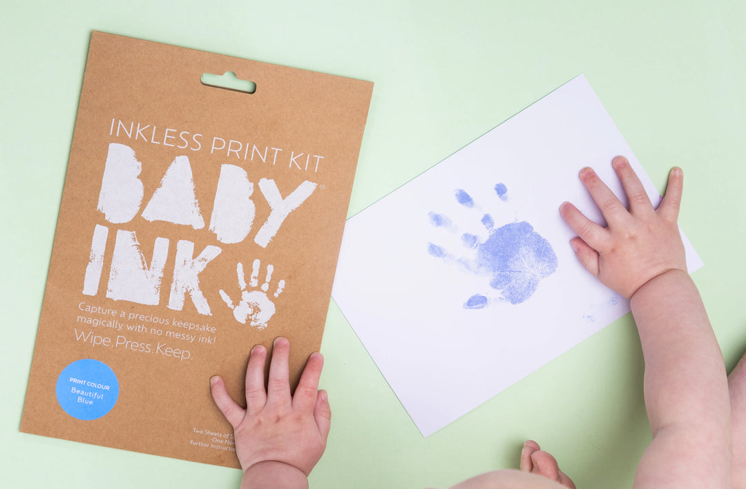 BABYink Ink-less Print Kit - Beautiful Blue