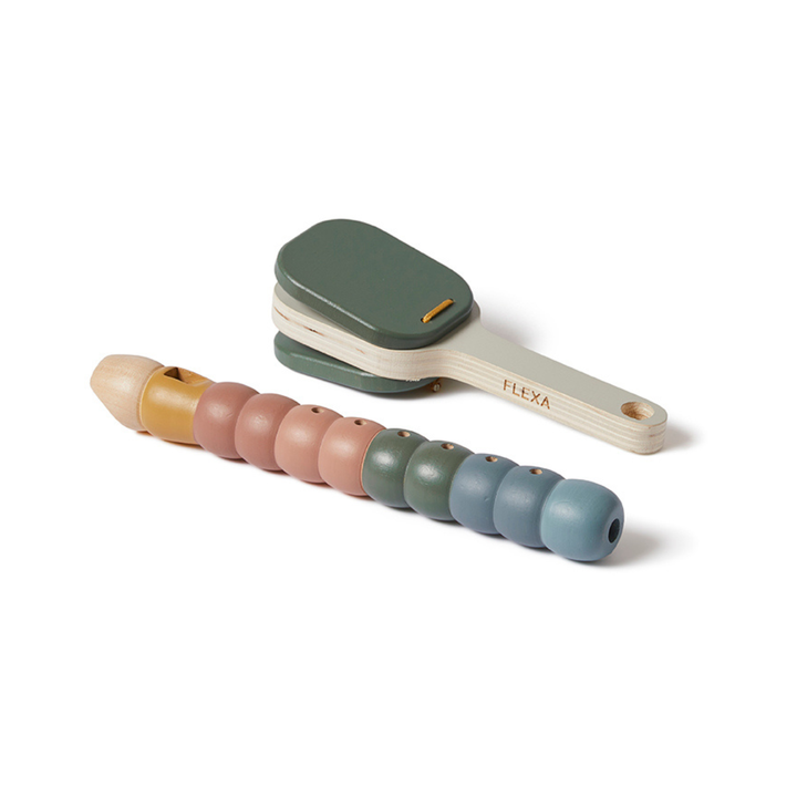 Flexa Musical Toy Flute and Clapper