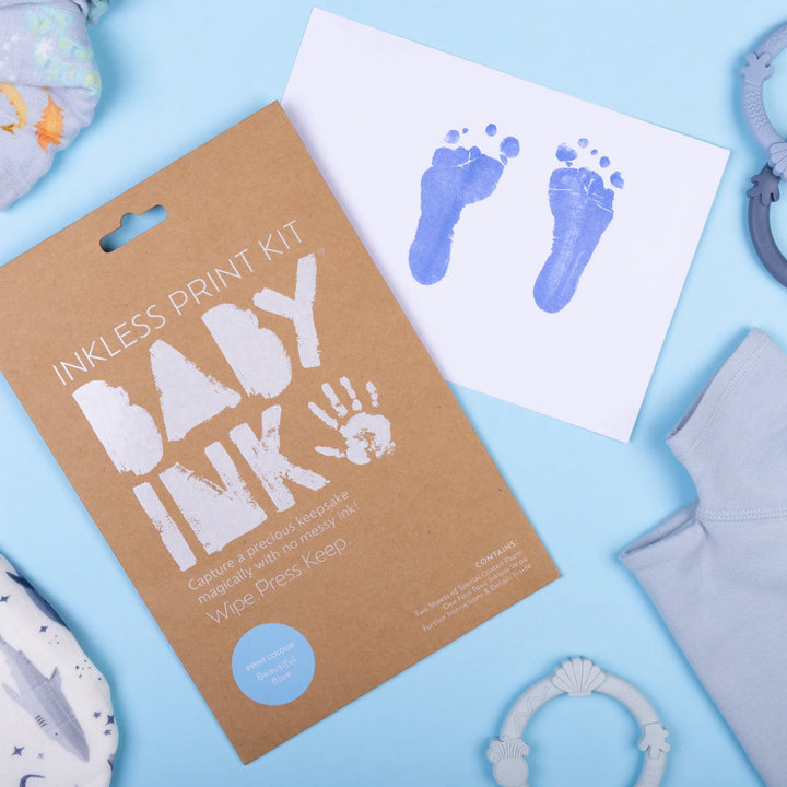 BABYink Ink-less Print Kit - Beautiful Blue