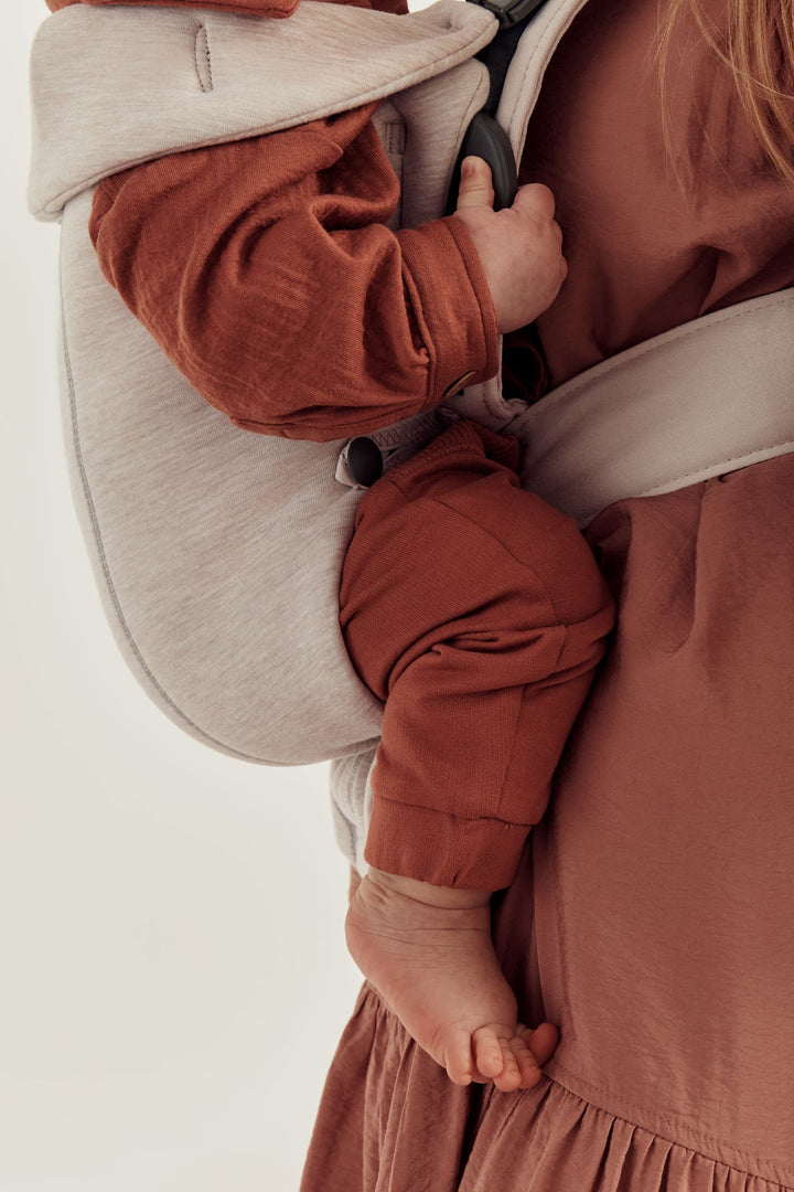 BabyBjorn Baby Carrier Mini - 3D Jersey, Light beige