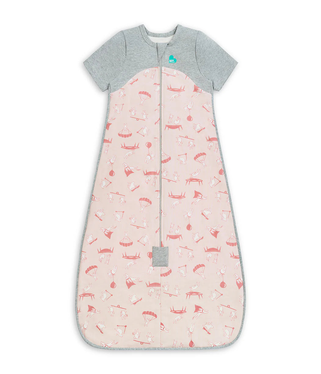 Organic Sleep Bag 1.0 TOG - Dusty Pink - Daredevil Bunny