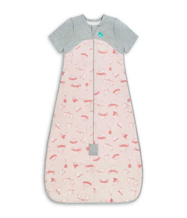 Organic Sleep Bag 1.0 TOG - Dusty Pink - Daredevil Bunny