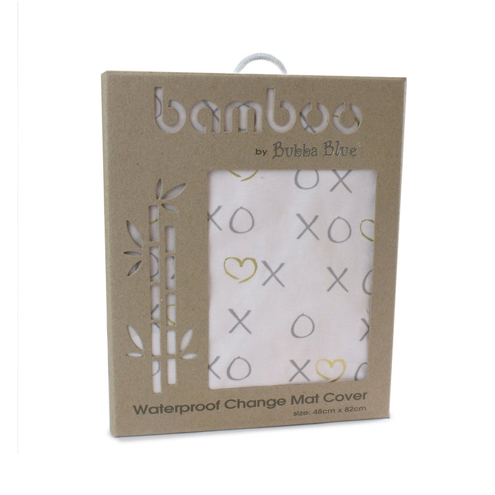 Bamboo Jersey Waterproof Change Mat Cover