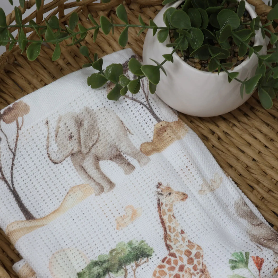 Bubba Blue Adventure Bamboo Cellular Blanket