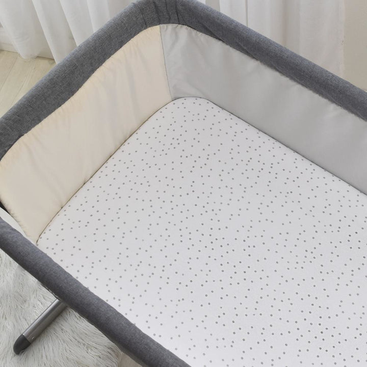 2-pack Jersey Co-Sleeper Fitted Sheets - Savanna Babies/Pitter Patter