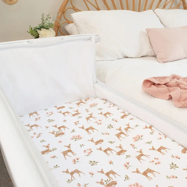 Living Textiles 2pk Bedside Bassinet Fitted Sheet - Sophia's Garden