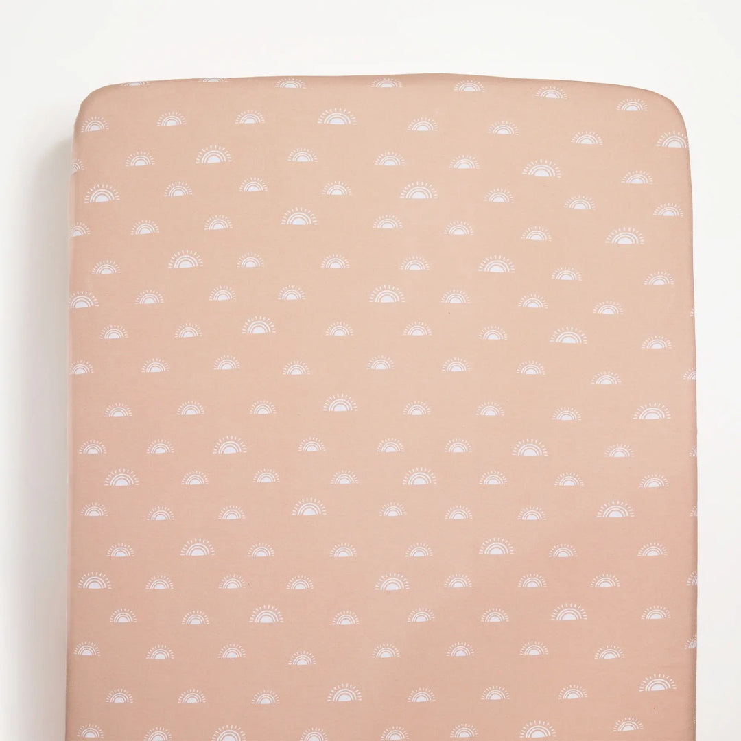 Living Textiles 2 Pack Cot Fitted Sheets - Bohemian Bliss