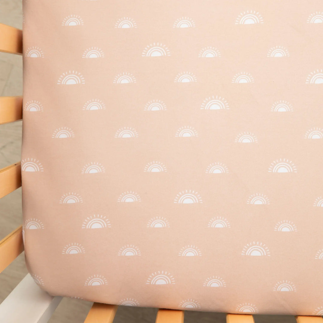 Living Textiles 2 Pack Cot Fitted Sheets - Bohemian Bliss