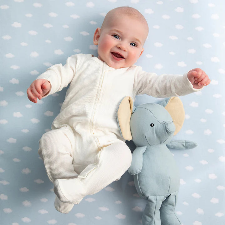 Living Textiles Large Linen Animal - Eddie the Elephant