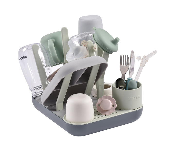 Beaba Forest Drying Rack - Green/Grey