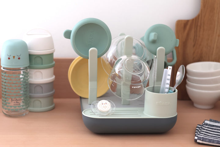 Beaba Forest Drying Rack - Green/Grey