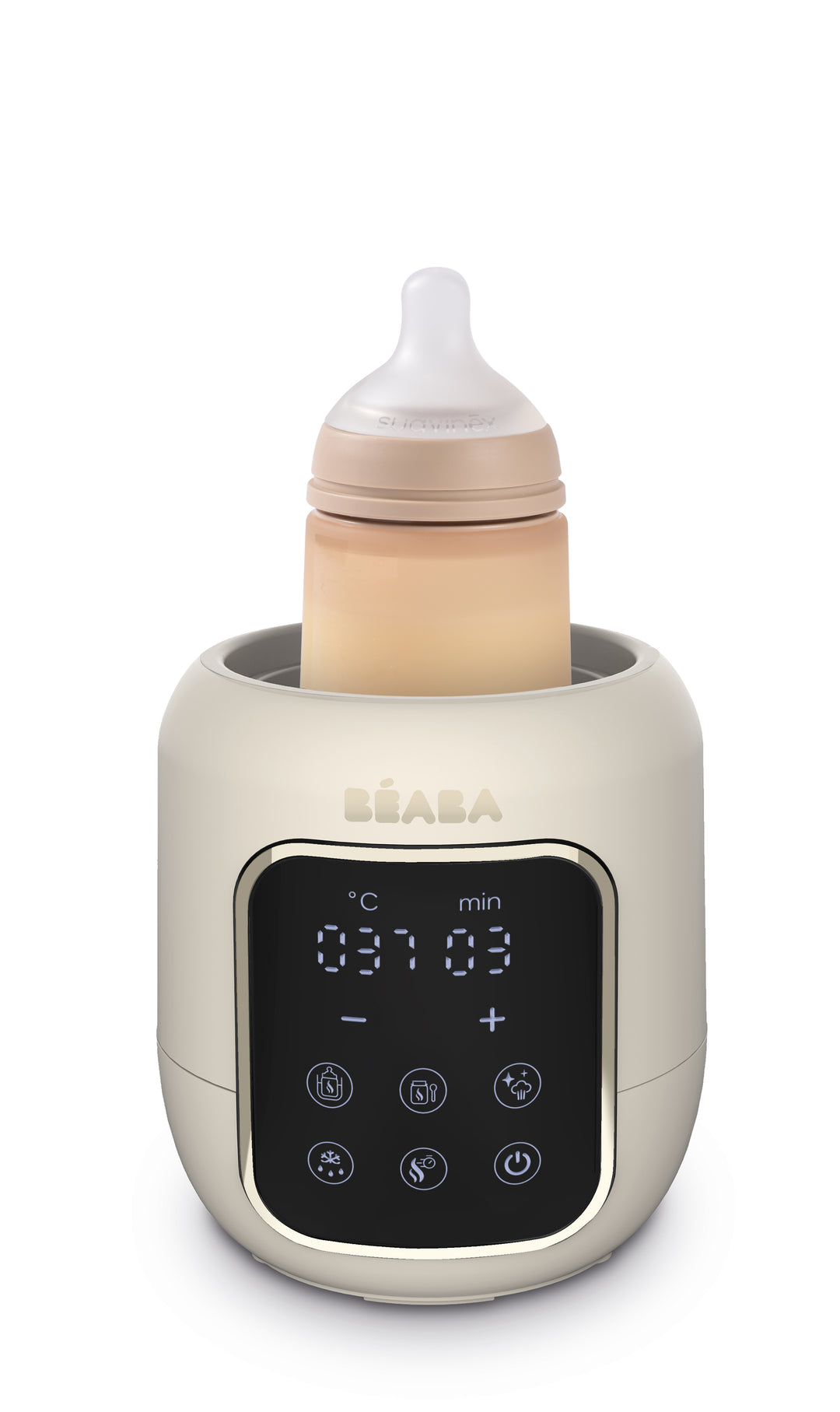 BEABA 5 IN 1 MULTI MILK BOTTLE WARMER - CLAY