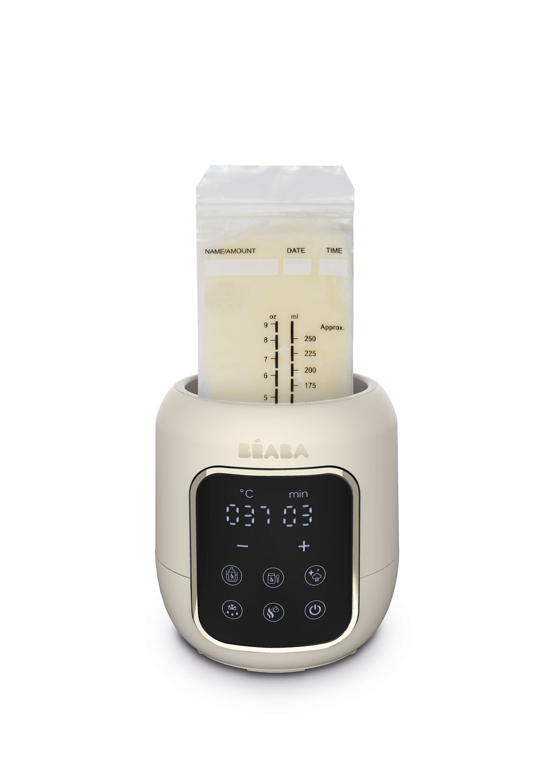 BEABA 5 IN 1 MULTI MILK BOTTLE WARMER - CLAY
