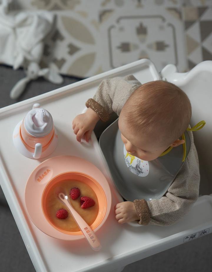 Beaba 1st Age Silicone Spoon - Blue