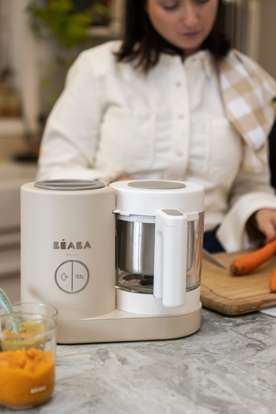 Beaba Babycook Neo Baby Food Processor - Clay