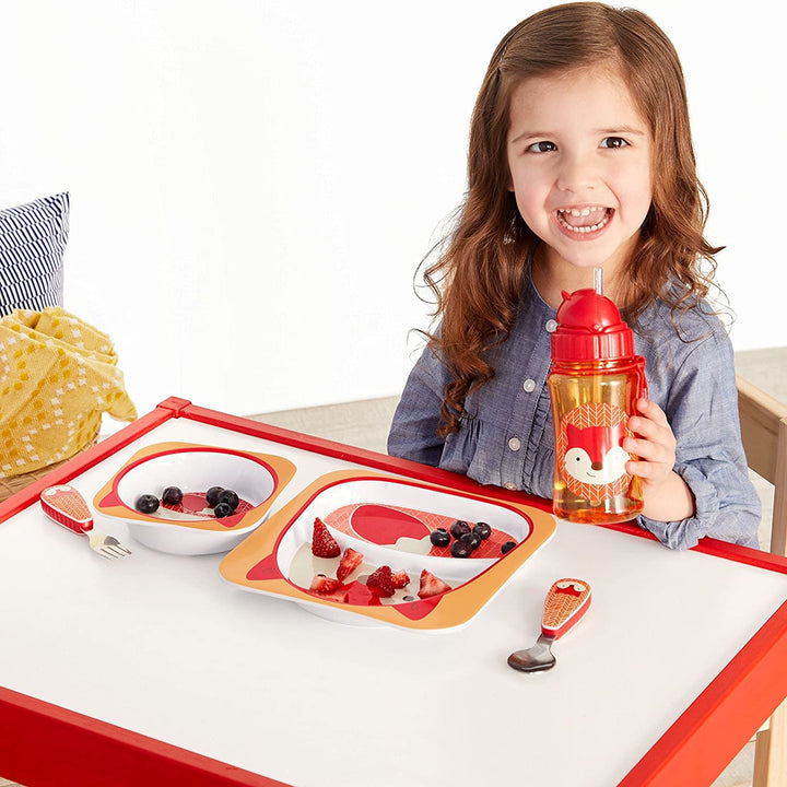 Skip Hop Zoo Utensils Fork&Spoon-Fox