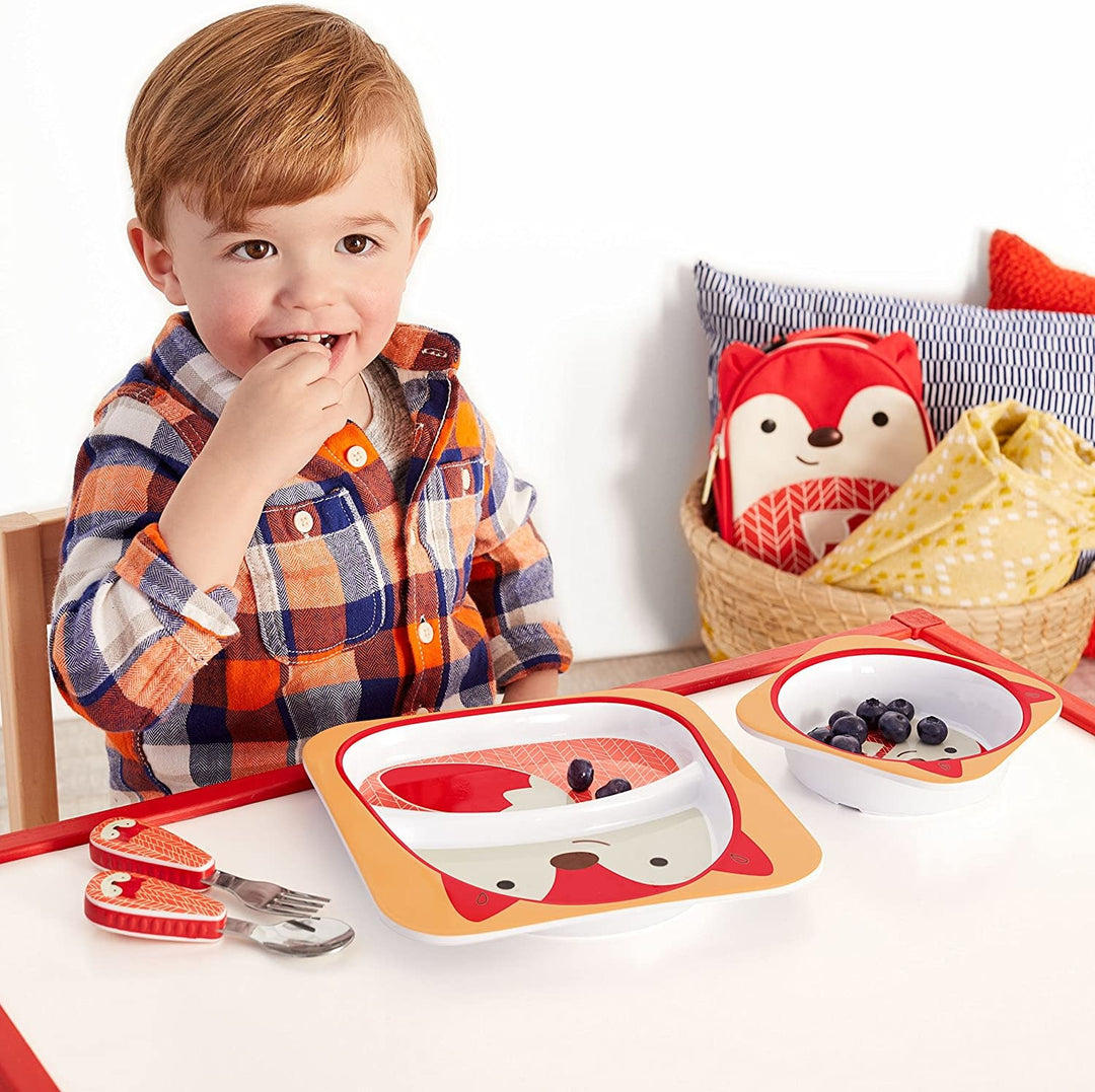 Skip Hop Zoo Utensils Fork&Spoon-Fox