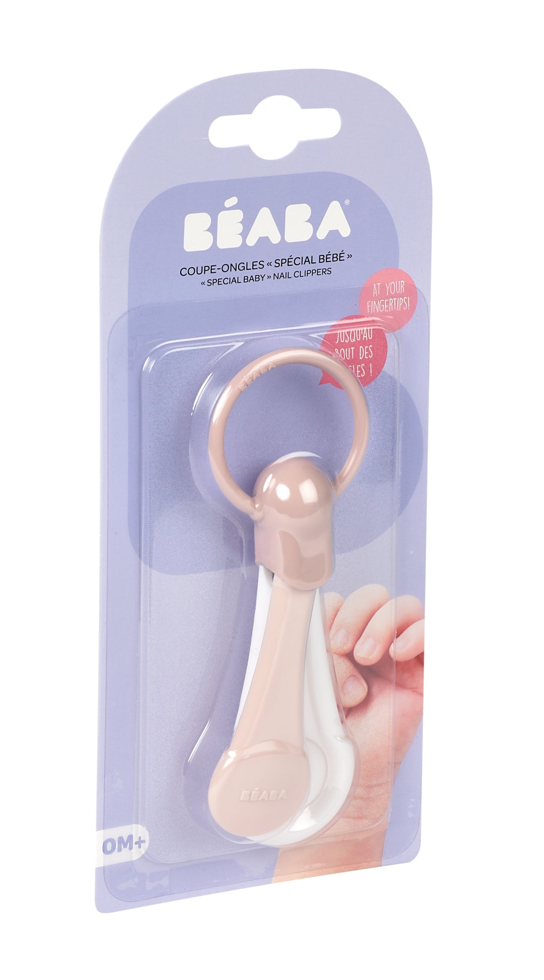 Beaba Baby Nail Clippers - Old Pink